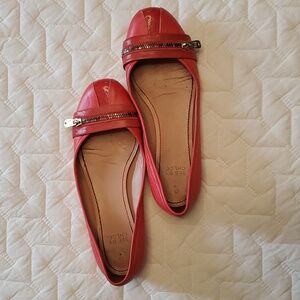 See by Chloe leather flats size 38.